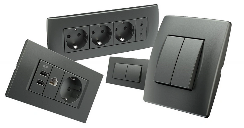 Sockets and switches